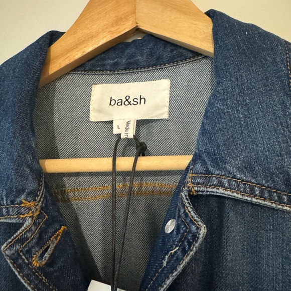 BA&H Paris Bolto Cropped Denim Jacket - Picture 3 of 3